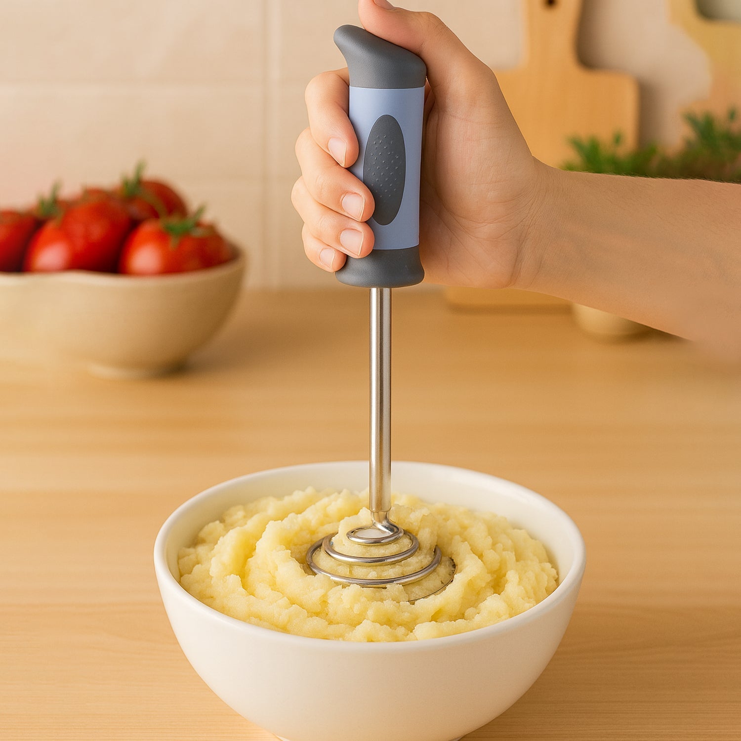 Heavy Duty Stainless Steel Masher Heavy Duty Stainless Steel Masher
